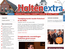 Tablet Screenshot of holtenextra.nl